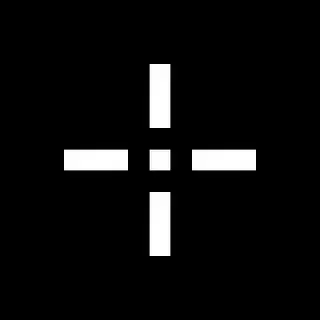Zero's Plus Dot Crosshair