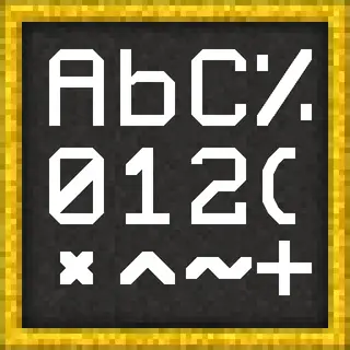 SharpFonts [64x] (GUI Scale dependant)