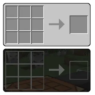 Grey's Transparent Containers HUD