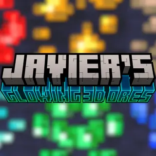 javier's glowing 3d ores