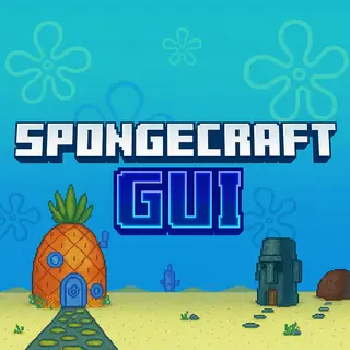 SpongeCraft GUI – Jellyfish & Krabby Patty HUD