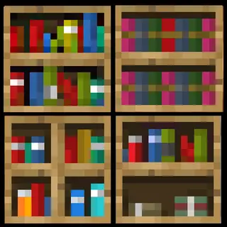 More books(116000 Custom texture Bookshelves)