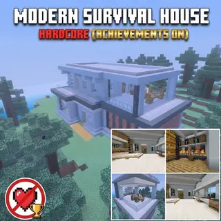 Modern Survival House - Hardcore (Achievements On)