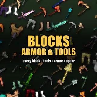 Blocks Armor & Tools