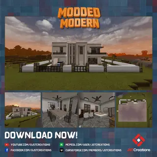 Modern House #29 (With Furnitures)