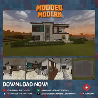 Modern House #28 (With Furnitures)