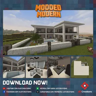 Modern House #27 (With Furnitures)