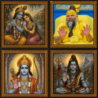 Holy Hindu Paintings