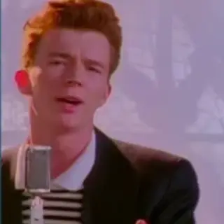 Rick roll disc