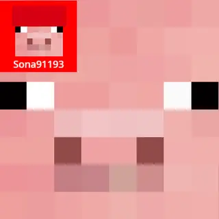 Indev and Infdev Pig Bedrock Texture Pack