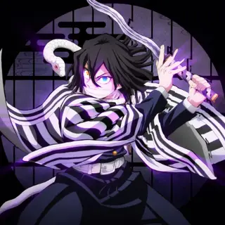 Animated Menu: Obanai Iguro — Serpent Hashira
