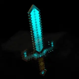Cyan Warrior Swords Mod