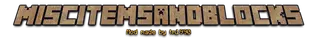 MiscItemsAndBlocks