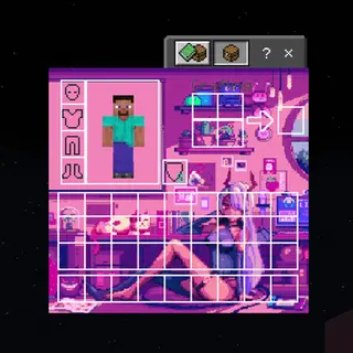 Gamer Girl UI Inventory