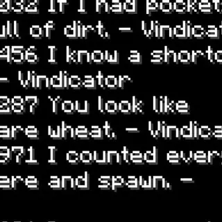 Now mobs chat!