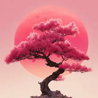 Sakura particles totem