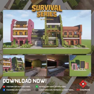 Survival Town Houses #114 (Achievements On)