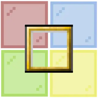 Colourful Hotbar | Glass Style