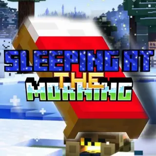 Sleeping at the morning
