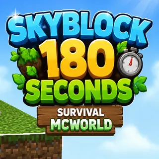 SKYBLOCK 180 SECONDS - MCWORLD
