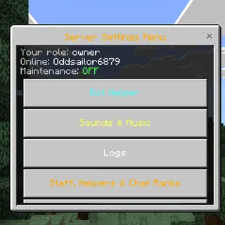 WORLD + SERVER SETTINGS [Remastered]