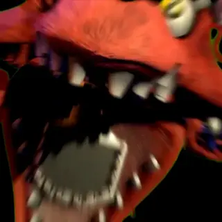 Random 1/10000 chances  for Withered Foxy Jumpscare Every Second