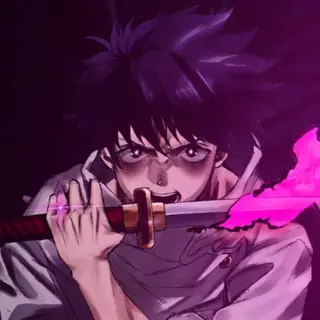 Animated Menu: Yuta Cursed Blade Jujutsu Kaisen