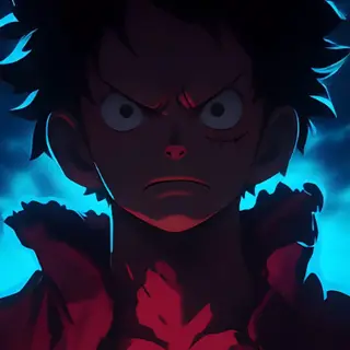 Animated Menu: Luffy Pirate King Aura One Piece