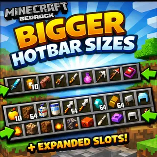 Bigger Hotbar