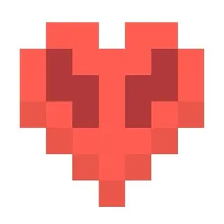 Fake Hardcore Orange Hearts