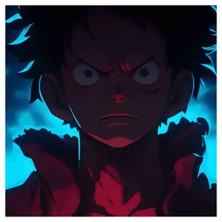 Animated Menu - Luffy Pirate King Aura