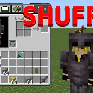 Minecraft But Inventory Shuffle Every 30 Seconds