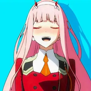 Animated Menu: Zero Two UI | Anime Girl UI