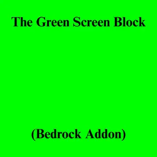 Green Screen Block For Making Videos!