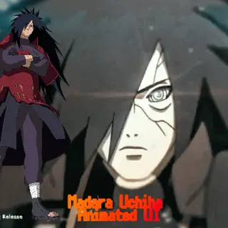 Madara Uchiha Animated UI