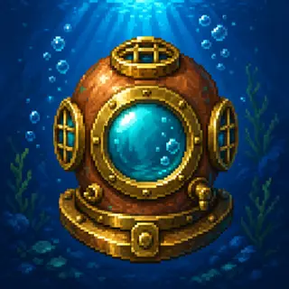 Diving Helmet | Extended Underwater Breathing | Terraria Accessories