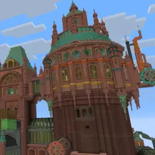 Battle of steampunk city simulator