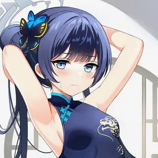 Animated Menu: Ryuuge Kisaki UI | Anime Girl UI
