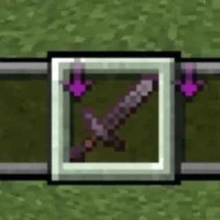 Inventory purple arrows
