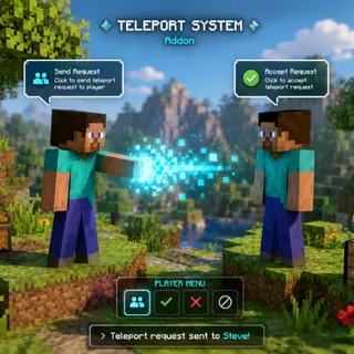 Player to player teleport Request