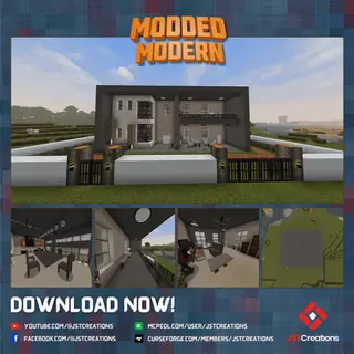 Modern House #32 (With Furnitures)