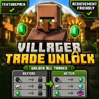 Villager Trade Unlock 🔓