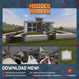 Modern House #33 (With Furnitures)