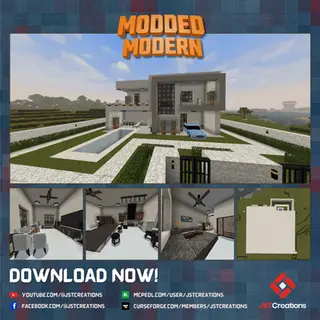 Modern House #34 (With Furnitures)