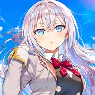 Animated Menu: Alya UI 2 | Anime Girl UI