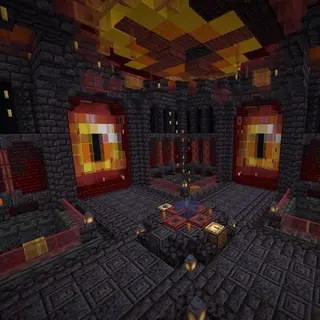 Red ender pearl room