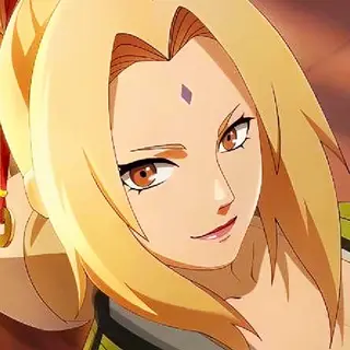 Animated Menu: Tsunade UI | Anime Girl UI