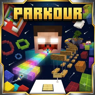 Easy Parkour Challenge 🌈