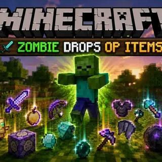 ZOMBIE DROPS OP ITEMS