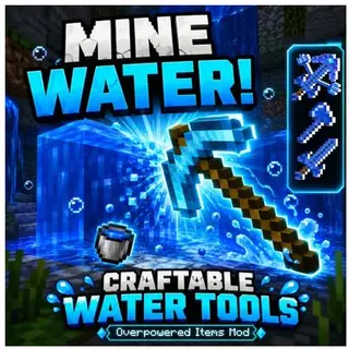Craftable Water Tools!